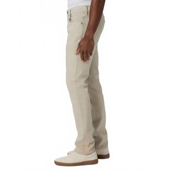 NEW PAIGE transcend federal slim straight jean in vintage william grey